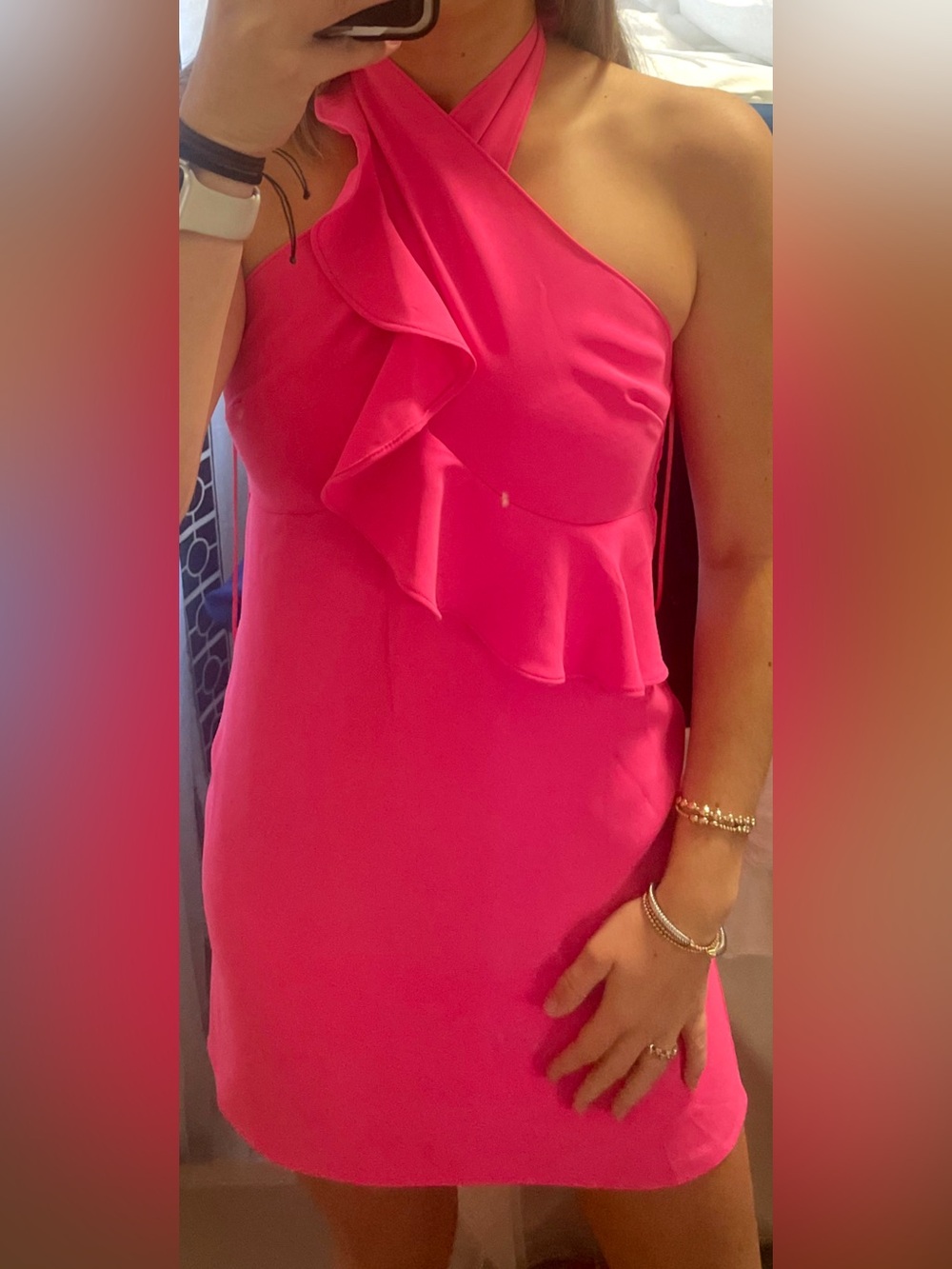 Amanda Uprichard Hot Pink Dress